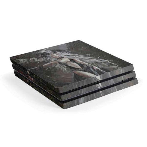 Gothic Princess with Silver Dragon by Nene Thomas PlayStation PS4 Skins