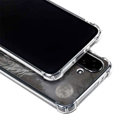 Gothic Princess with Silver Dragon by Nene Thomas Galaxy A36 5G Clear Case