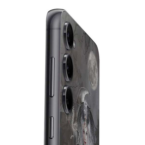 Gothic Princess with Silver Dragon by Nene Thomas Galaxy S25 Plus Skin