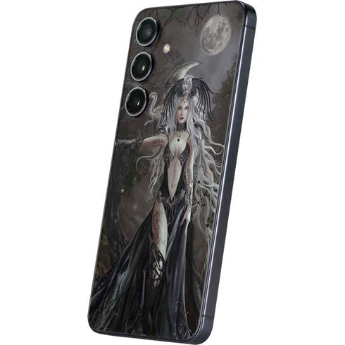 Gothic Princess with Silver Dragon by Nene Thomas Galaxy S25 Skin