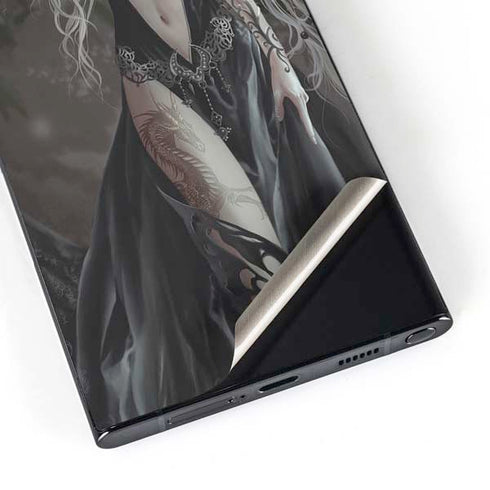 Gothic Princess with Silver Dragon by Nene Thomas Galaxy S25 Ultra Skin