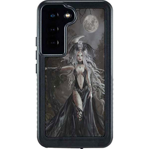 Gothic Princess with Silver Dragon by Nene Thomas Galaxy S24 Waterproof Case