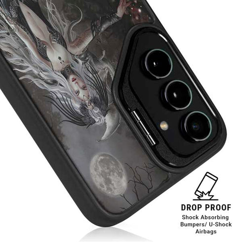 Gothic Princess with Silver Dragon by Nene Thomas Galaxy S26 Plus Kickstand Case