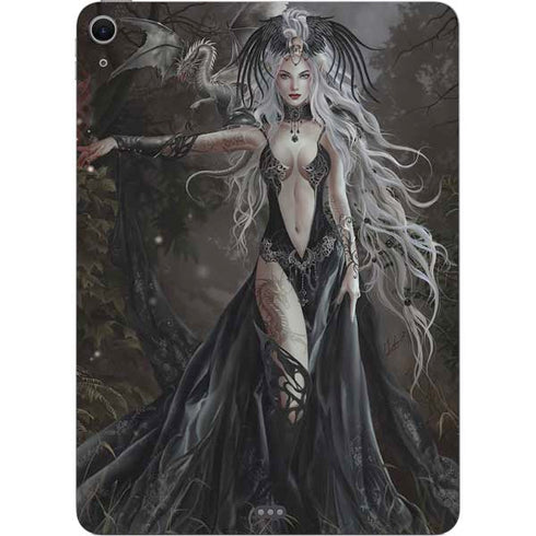 Gothic Princess with Silver Dragon by Nene Thomas Apple iPad Air Skin