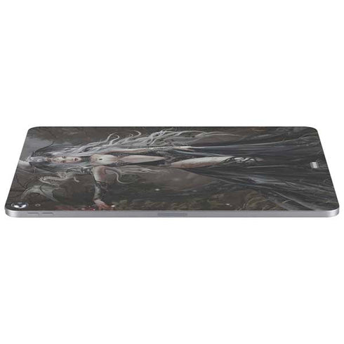 Gothic Princess with Silver Dragon by Nene Thomas Apple iPad Air Skin