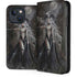 Gothic Princess with Silver Dragon by Nene Thomas iPhone 14 Folio Case