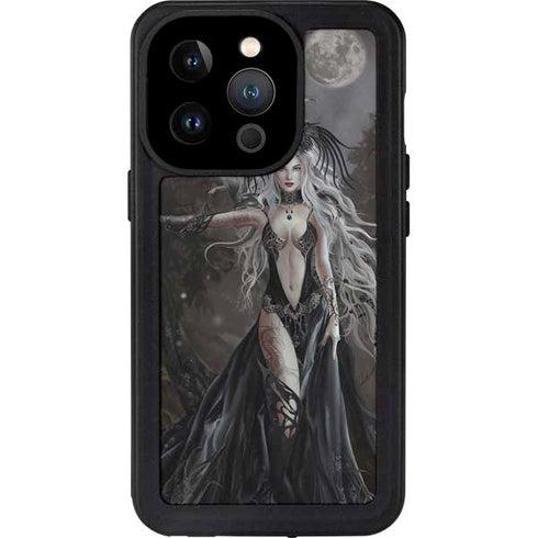 Gothic Princess with Silver Dragon by Nene Thomas iPhone 15 Pro Waterproof Case
