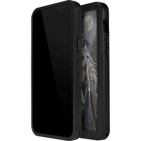 Gothic Princess with Silver Dragon by Nene Thomas iPhone 15 Pro Waterproof Case