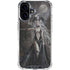 Gothic Princess with Silver Dragon by Nene Thomas iPhone 16 Clear Case