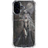 Gothic Princess with Silver Dragon by Nene Thomas iPhone 16 Plus Clear Case