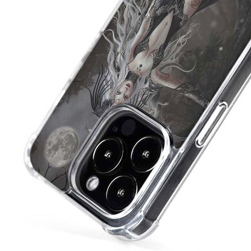 Gothic Princess with Silver Dragon by Nene Thomas iPhone 16 Pro MagSafe Case