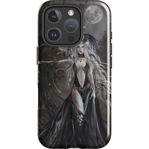 Gothic Princess with Silver Dragon by Nene Thomas iPhone 16 Pro Magsafe Impact Case