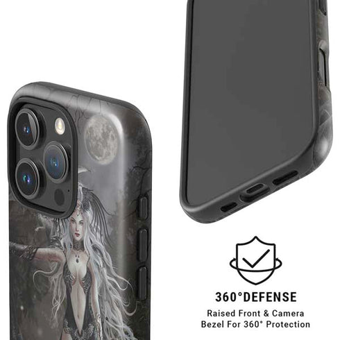 Gothic Princess with Silver Dragon by Nene Thomas iPhone 16 Pro Magsafe Impact Case