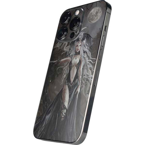 Gothic Princess with Silver Dragon by Nene Thomas iPhone 16 Pro Max Skin
