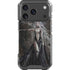 Gothic Princess with Silver Dragon by Nene Thomas iPhone 18 Pro Clear Case