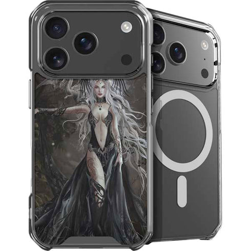 Gothic Princess with Silver Dragon by Nene Thomas iPhone 18 Pro MagSafe Case
