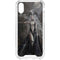 Gothic Princess with Silver Dragon by Nene Thomas iPhone XS Clear Case