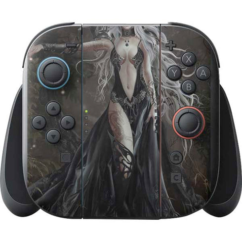Gothic Princess with Silver Dragon by Nene Thomas Nintendo Switch 2 (2025) with Joy-Con Skin
