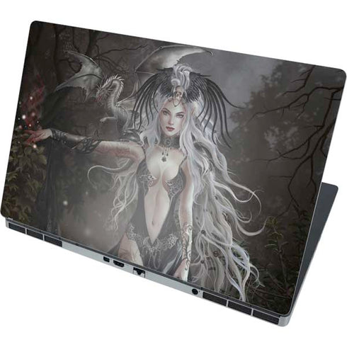 Gothic Princess with Silver Dragon by Nene Thomas Dell Precision Skin