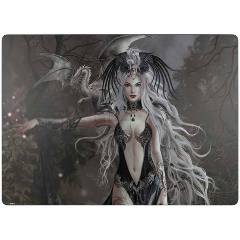 Gothic Princess with Silver Dragon by Nene Thomas Surface Laptop 7 13.8in Skin