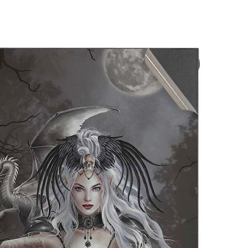 Gothic Princess with Silver Dragon by Nene Thomas XBox Series X Digital Edition Console Skin