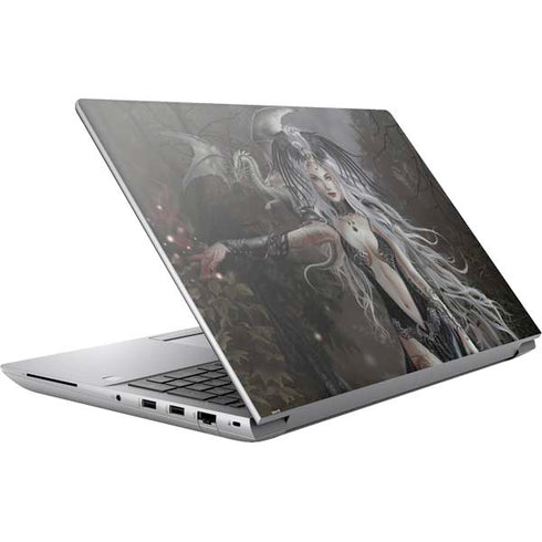 Gothic Princess with Silver Dragon by Nene Thomas HP ZBook Fury 16 G10 Skin