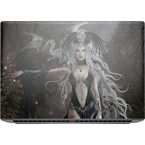 Gothic Princess with Silver Dragon by Nene Thomas HP ZBook Fury 16 G10 Skin
