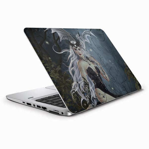 Gothic Queen with Silver Dragon by Nene Thomas HP Elitebook Skin
