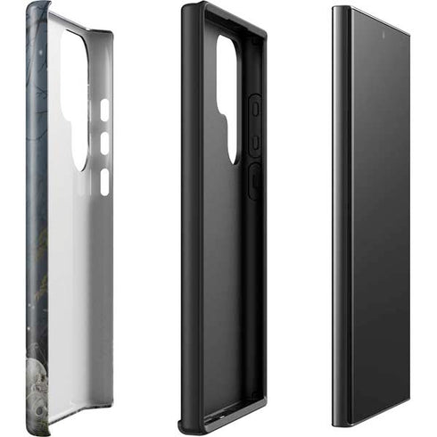Gothic Queen with Silver Dragon by Nene Thomas Galaxy S23 Ultra Pro Case
