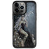 Gothic Queen with Silver Dragon by Nene Thomas iPhone Cases