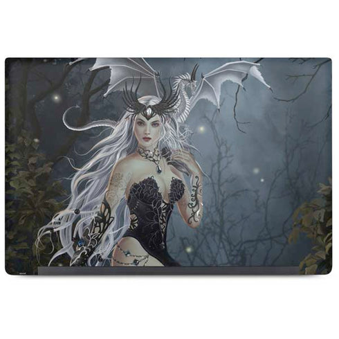 Gothic Queen with Silver Dragon by Nene Thomas Dell Latitude Skin