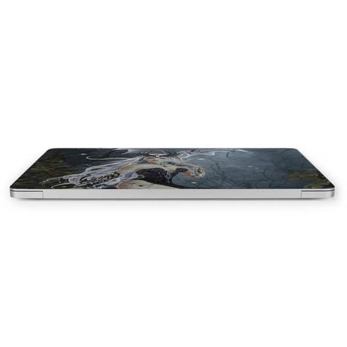Gothic Queen with Silver Dragon by Nene Thomas Apple MacBook Pro 16-inch Skin