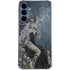 Gothic Queen with Silver Dragon by Nene Thomas Galaxy A35 5G Clear Case