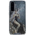 Gothic Queen with Silver Dragon by Nene Thomas Galaxy A36 5G Clear Case