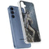 Gothic Queen with Silver Dragon by Nene Thomas Galaxy A55 5G Clear Case