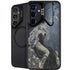 Gothic Queen with Silver Dragon by Nene Thomas Galaxy S25 Plus Kickstand Case