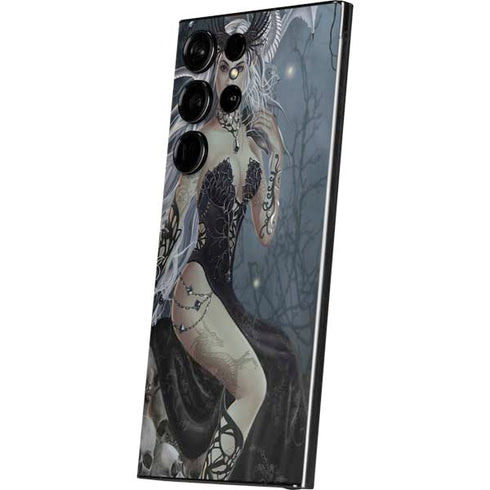 Gothic Queen with Silver Dragon by Nene Thomas Galaxy S24 Ultra Skin