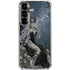 Gothic Queen with Silver Dragon by Nene Thomas Galaxy S26 Clear Case
