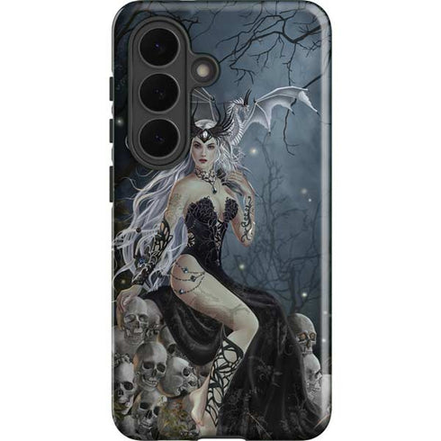 Gothic Queen with Silver Dragon by Nene Thomas Galaxy S26 Plus Impact Case