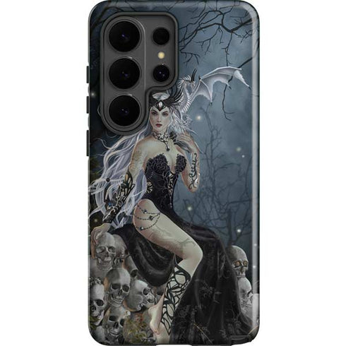 Gothic Queen with Silver Dragon by Nene Thomas Galaxy S26 Ultra Impact Case
