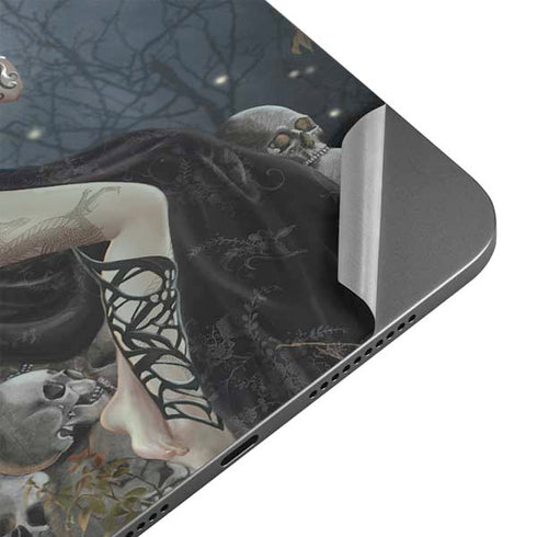 Gothic Queen with Silver Dragon by Nene Thomas Apple iPad Mini Skin