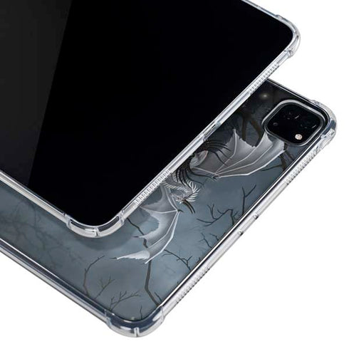 Gothic Queen with Silver Dragon by Nene Thomas iPad Pro 11in (2024) Clear Case