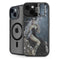 Gothic Queen with Silver Dragon by Nene Thomas iPhone 14 Plus Kickstand Case