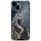 Gothic Queen with Silver Dragon by Nene Thomas iPhone 15 Clear Case