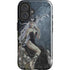 Gothic Queen with Silver Dragon by Nene Thomas iPhone 16 Impact Case