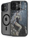 Gothic Queen with Silver Dragon by Nene Thomas iPhone 16 Plus Kickstand Case