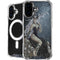 Gothic Queen with Silver Dragon by Nene Thomas iPhone 16 Plus MagSafe Case