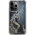 Gothic Queen with Silver Dragon by Nene Thomas iPhone 16 Pro Clear Case