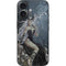 Gothic Queen with Silver Dragon by Nene Thomas iPhone 16 Skin