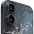 Gothic Queen with Silver Dragon by Nene Thomas iPhone 16 Skin